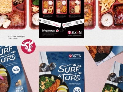 Bizen-steakhouse-graphic-design-portfolio-cofefe-studio