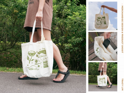 Merchandise Design - Slow Day Tote Bag