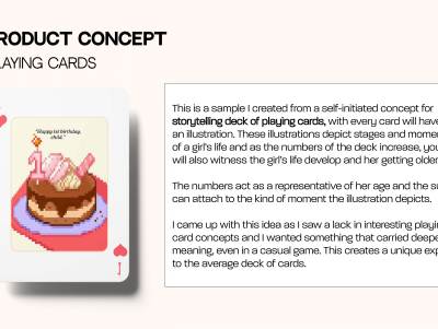 Product Concept - Playing Cards